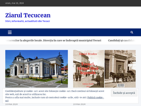'ziarultecucean.com' screenshot