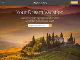 'zicasso.com' screenshot