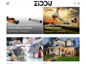 'ziddu.com' screenshot
