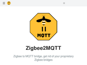 'zigbee2mqtt.io' screenshot