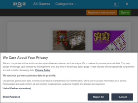 'zigiz.com' screenshot