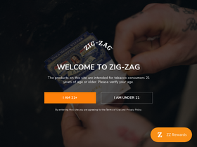 'zigzag.com' screenshot