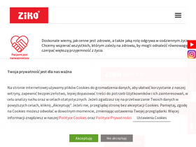 'ziko.pl' screenshot
