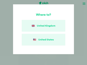 'zilch.com' screenshot