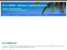 'zilelibere.com' screenshot