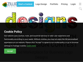 'zilliondesigns.com' screenshot