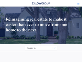 'zillowgroup.com' screenshot
