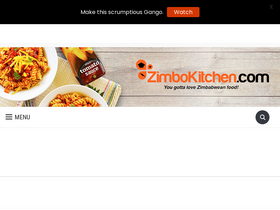 'zimbokitchen.com' screenshot