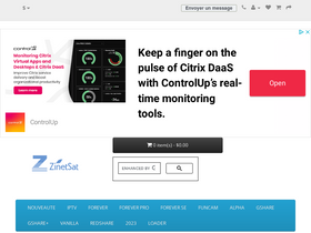 'zinet-sat.com' screenshot