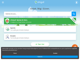 'zingat.com' screenshot
