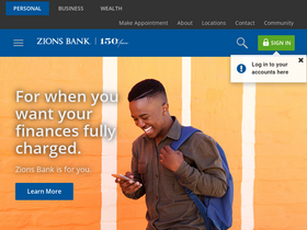 'zionsbank.com' screenshot