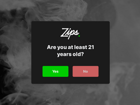 'zipscannabis.com' screenshot