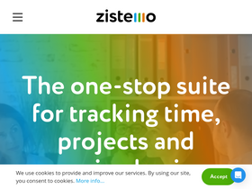 'zistemo.com' screenshot