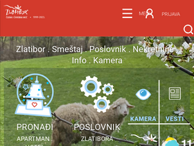 'zlatibor.rs' screenshot