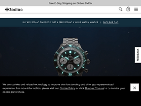 'zodiacwatches.com' screenshot