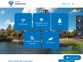 'zoetermeer.nl' screenshot