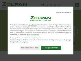 'zolpan.fr' screenshot