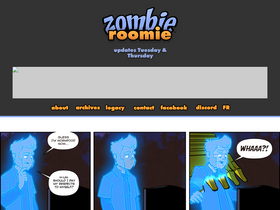 'zombieroomie.com' screenshot