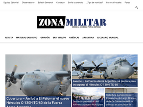 'zona-militar.com' screenshot