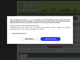 'zone-turf.fr' screenshot