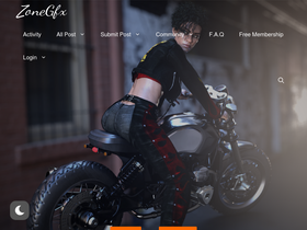 'zonegfx.com' screenshot