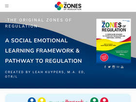 'zonesofregulation.com' screenshot