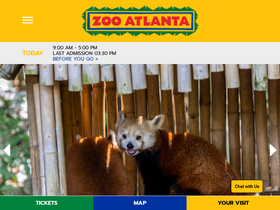 'zooatlanta.org' screenshot