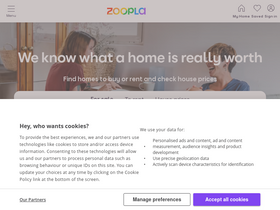 'zoopla.co.uk' screenshot