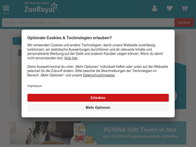 'zooroyal.de' screenshot