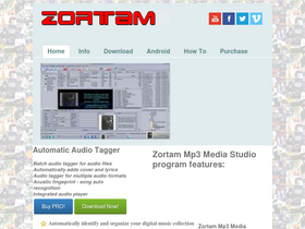 'zortam.com' screenshot