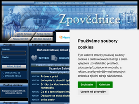 'zpovednice.cz' screenshot