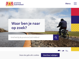 'zuid-holland.nl' screenshot