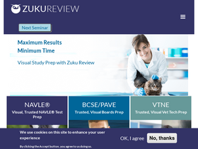 'zukureview.com' screenshot