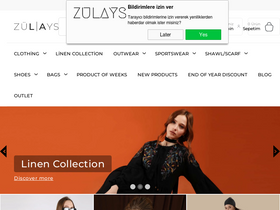 'zulays.com' screenshot