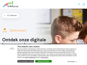 'zuluconnect.net' screenshot