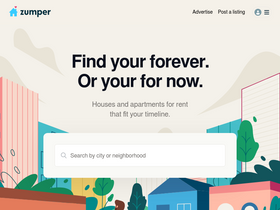 'zumper.com' screenshot
