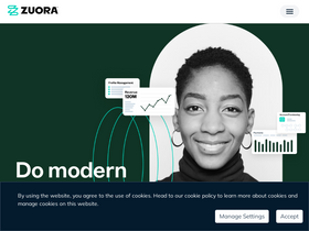 'zuora.com' screenshot