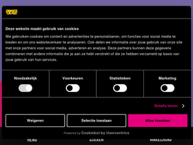 'zwartecross.nl' screenshot