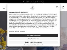 'zwiesel-glas.com' screenshot