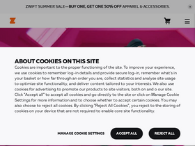 'zwift.com' screenshot