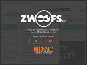 'zwoofs.nl' screenshot