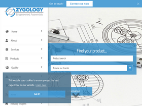 'zygology.com' screenshot