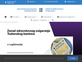 'zzotk.ba' screenshot