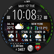 Digital Weather Watch face P2 App Stats: Downloads, Users and